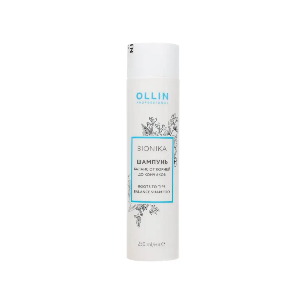 OLLIN Bionika Roots to Tips Balance Shampoo peanaha tasakaalu taastav šampoon